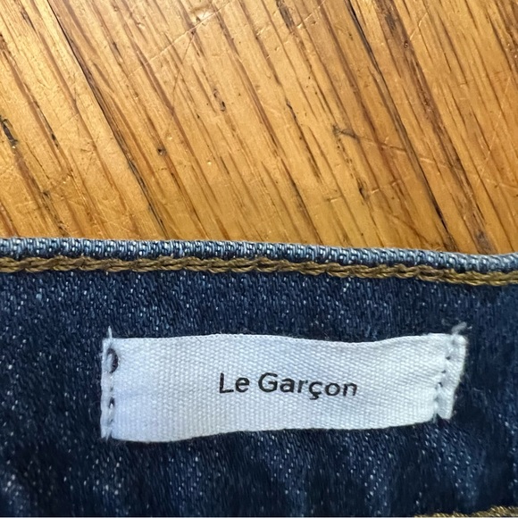 Frame Denim Size 24 Le Grand Garcon Boyfriend Jeans Medium Wash Meas 27x28 - Picture 8 of 10